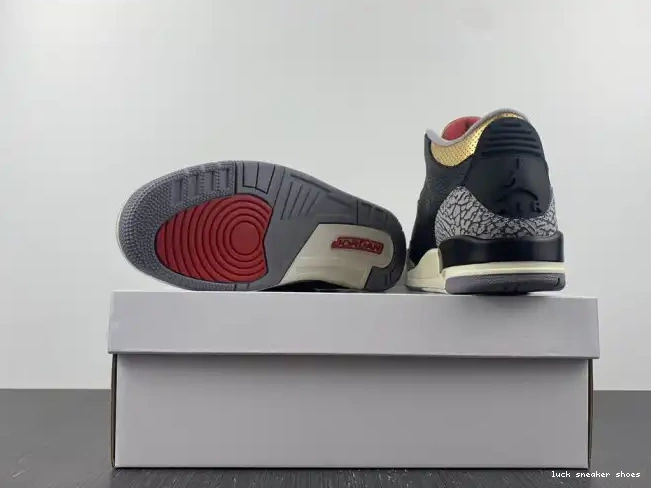 Reps LUCY WMNS Black Jordan CK9246-067 Gold 3 Air 0501